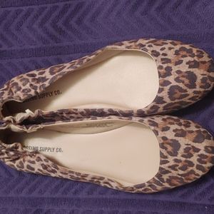 Mossimo Supply Co. Animal print flats